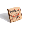 Caja de pizza Kraft de 7 pulgadas