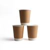 Venta caliente Copa de café compostable Caz de papel de doble pared de 8 oz 