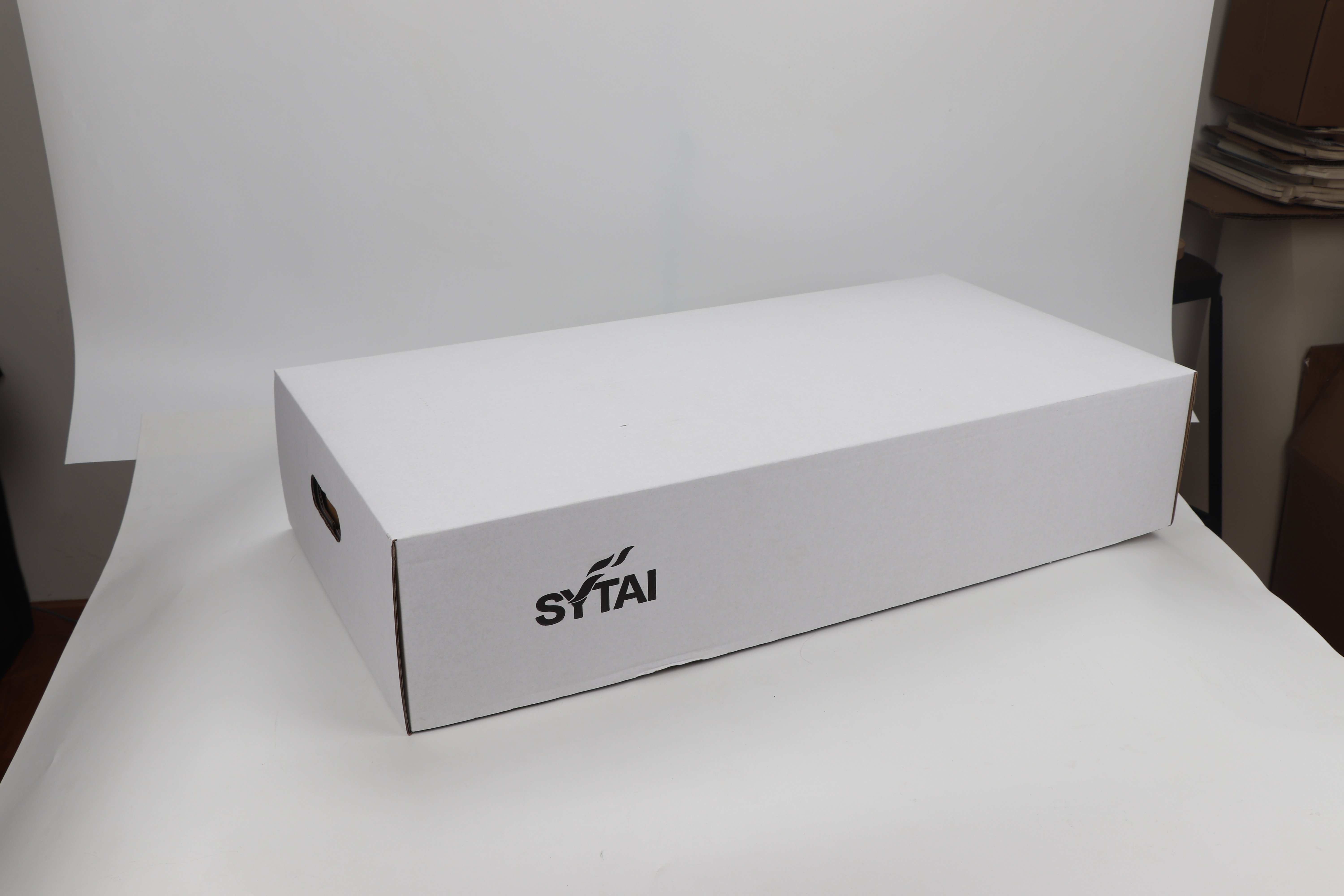 Caja de pescado de papel impermeable de servicio pesado para logística de mariscos sostenibles