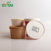 Tazas de sopa grandes Kraft de 32 oz para entrega de catering