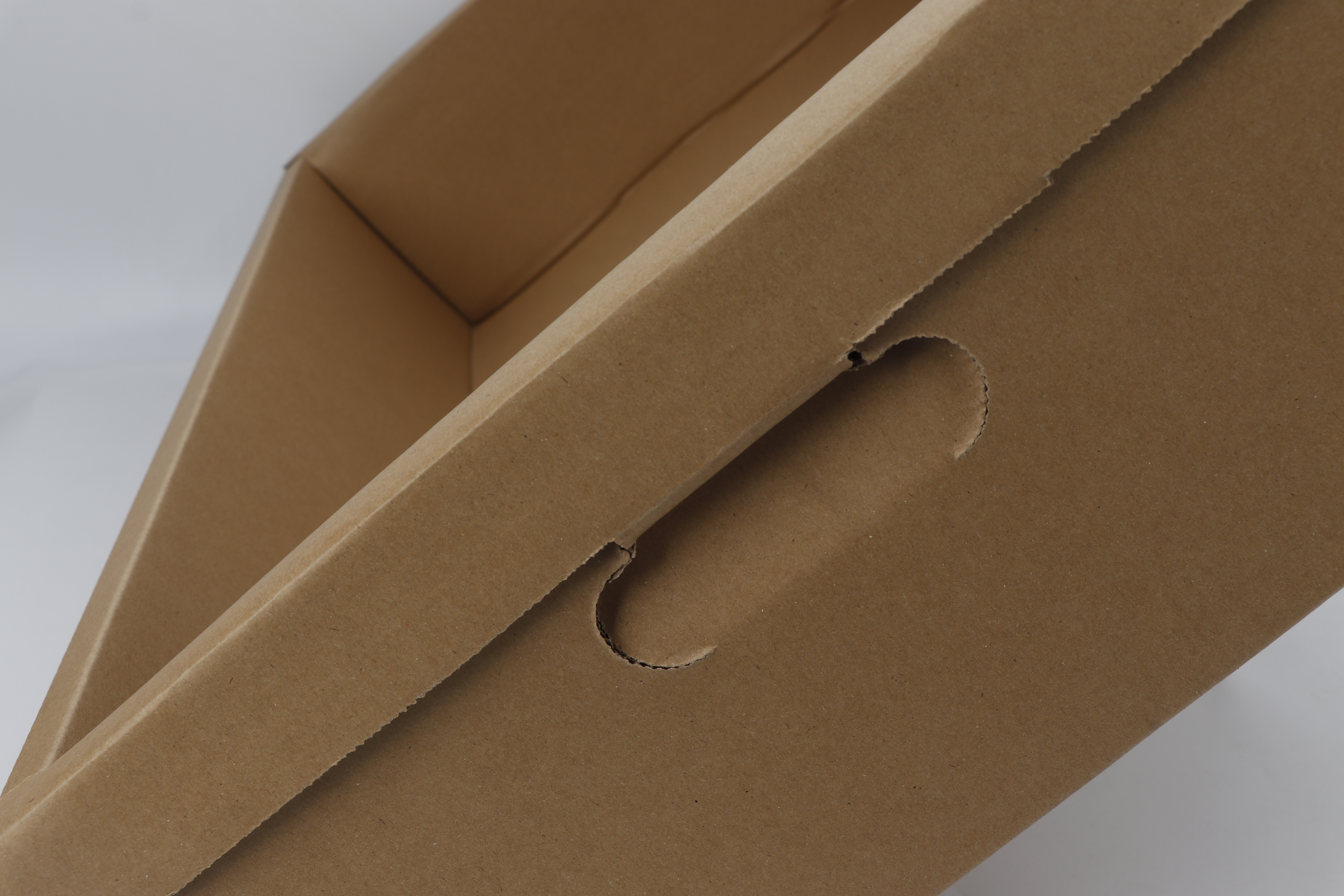 Caja de pescado de papel impermeable ecológico con tecnología anti-lok