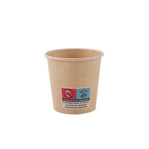 4 oz PLA PLA Kraft Paper Coffee Café