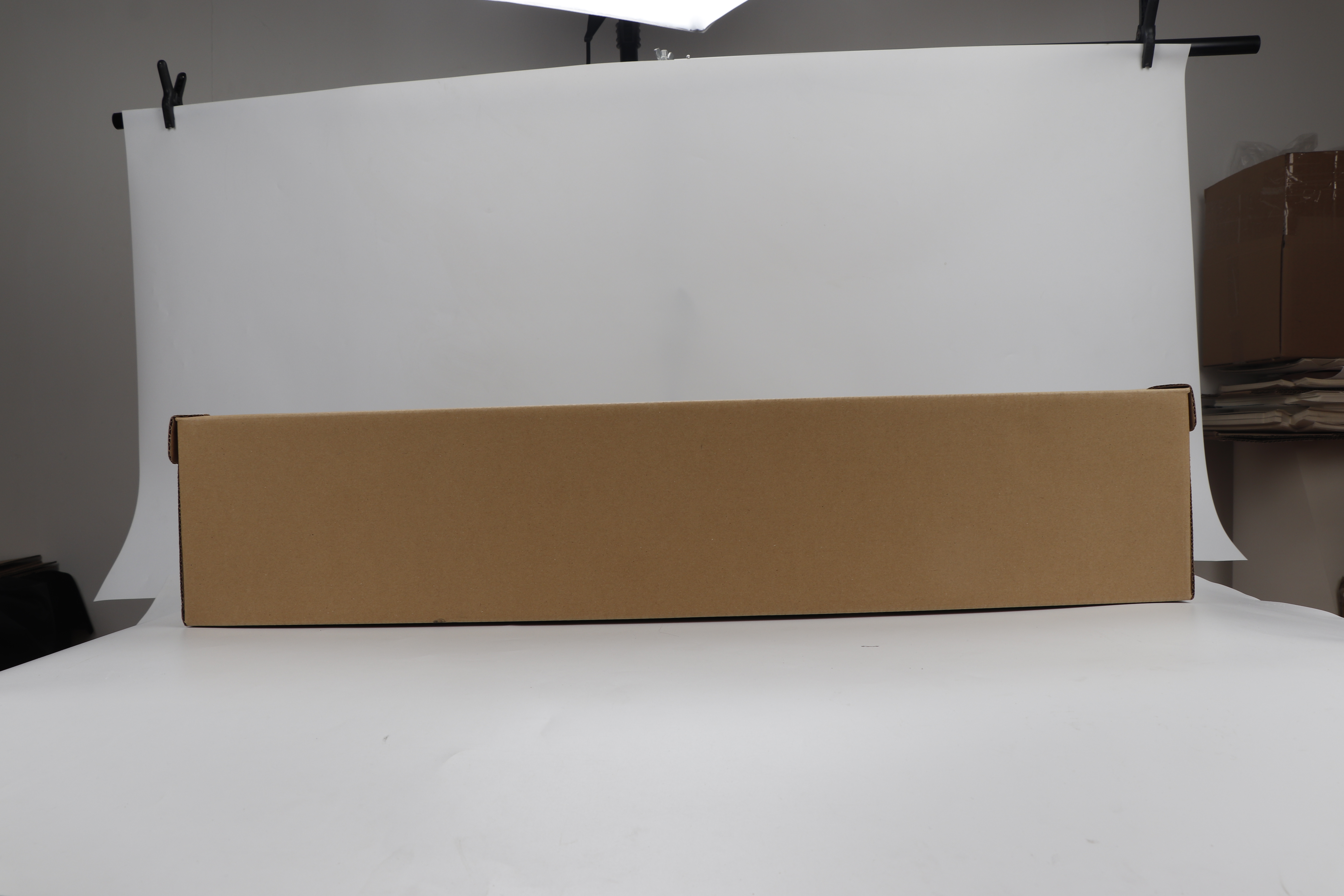 Caja de pescado de papel impermeable de servicio pesado para logística de mariscos sostenibles