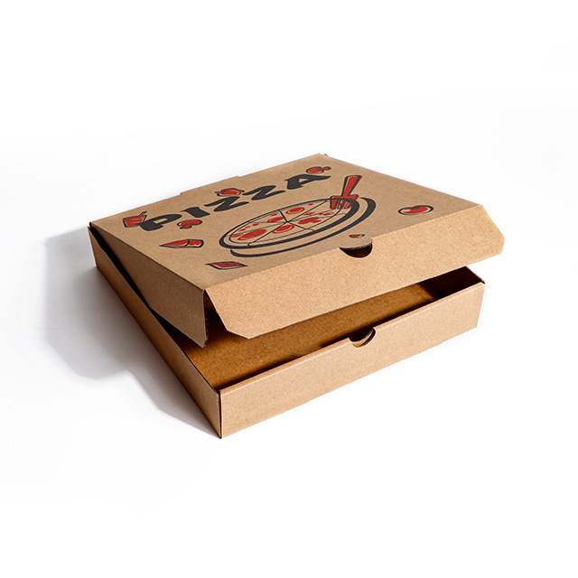 Caja de pizza corrugada cuadrada de 9 pulgadas