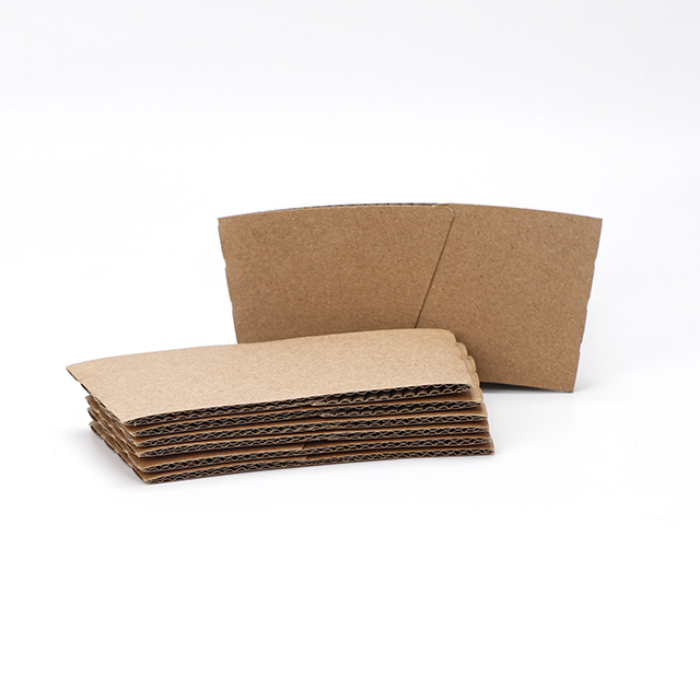 Impresión de logotipo personalizada Imposición resistente al calor Desechable Empacaje de café Mangas Cup Cup Cup