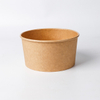 Desechable Take Away Kraft Paper Envalía de 500 ml/750ml/1000ml/1100ml/1300ml/1500ml