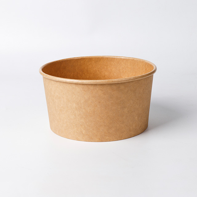 Desechable Take Away Kraft Paper Envalía de 500 ml/750ml/1000ml/1100ml/1300ml/1500ml