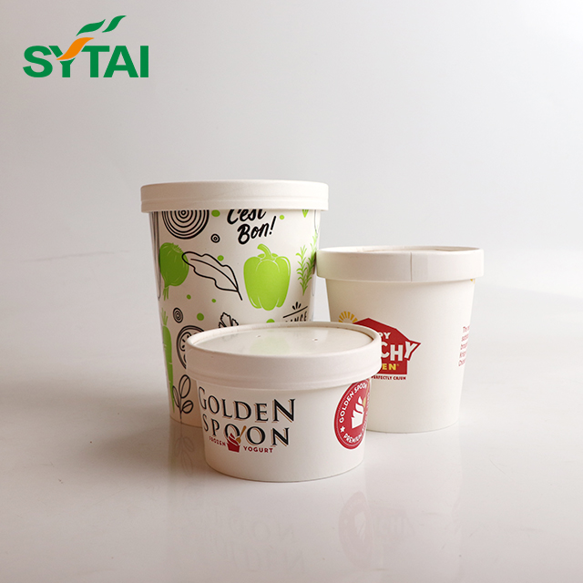 Tazas de sopa grandes Kraft de 32 oz para entrega de catering