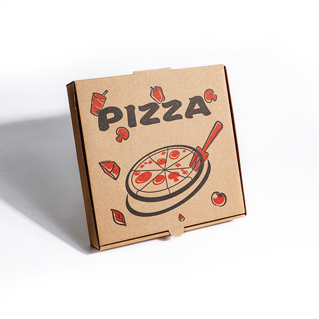 Caja de pizza corrugada cuadrada de 9 pulgadas
