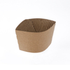 Impresión de logotipo personalizada Imposición resistente al calor Desechable Empacaje de café Mangas Cup Cup Cup
