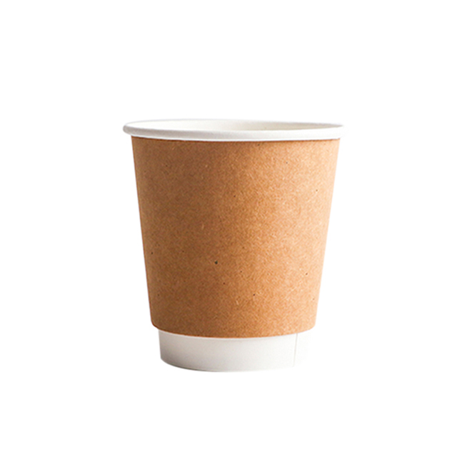 8oz disposable kraft double wall paper coffee cup.jpg