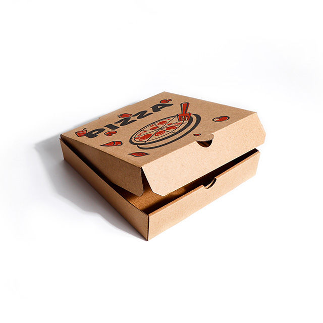 Caja de pizza Kraft de 7 pulgadas