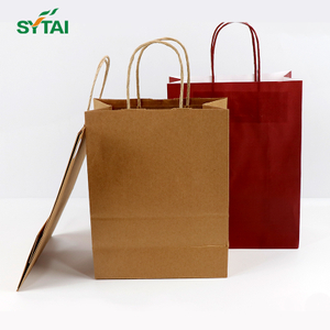 Bolsas De Papel Kraft Con Asas