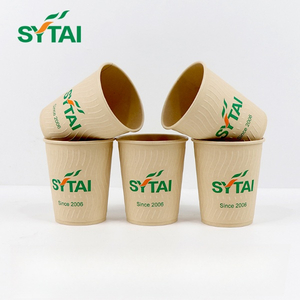 Taza de café de papel en relieve personalizada