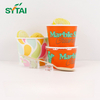 Tazas de helado personalizadas con logo