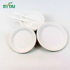 Platos de papel compostables a granel