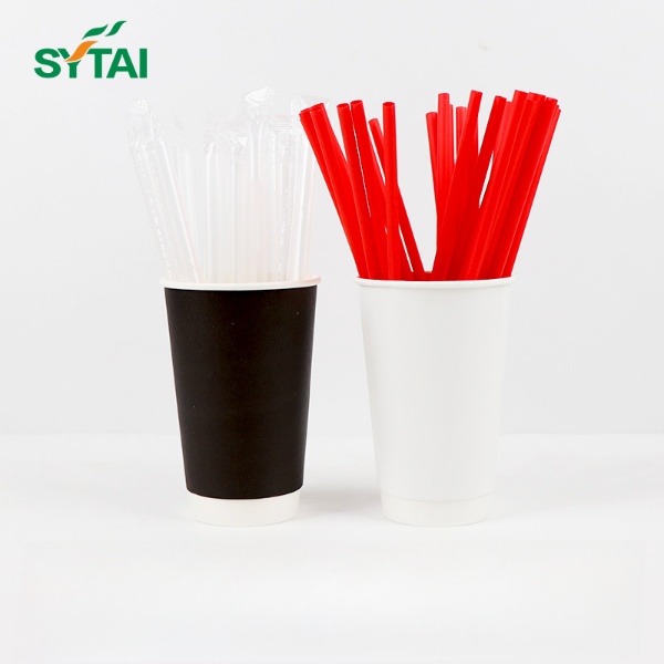 Pajitas de PLA biodegradables y compostables 