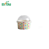 Vasos de helado desechables de 8 oz con tapas