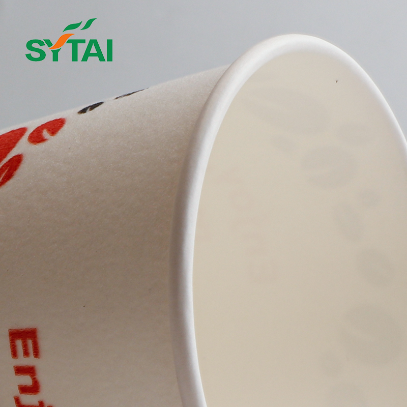 Vasos de papel de un sólo recinto disponibles del cofre de la espuma de la categoría alimenticia
