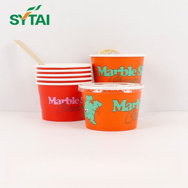 Tazas de helado personalizadas con logo