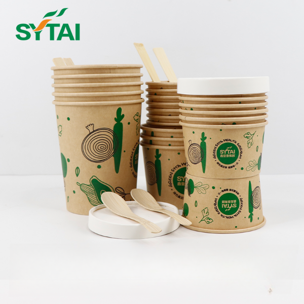 Tazas de sopa pequeñas de 12 oz desechables