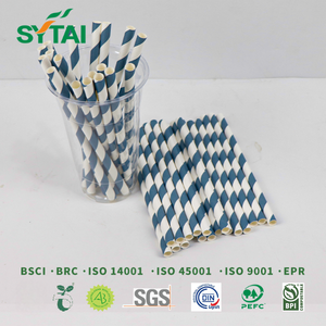 Pajitas de papel biodegradables y ecológicas