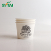 Tazas y tapas desechables para helado de 10 oz