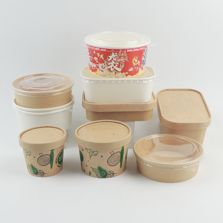 Ensaladera grande con el ensaladera disponible de Kraft de la tapa 1500ml