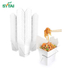 Caja de Fideos de Papel Blanco 500PCS