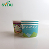 Taza desechable para helado de postre, tazas de mousse de 220ml y 5oz con tapa