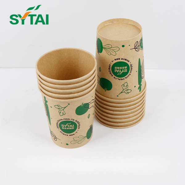 Tazas de sopa pequeñas de 12 oz desechables