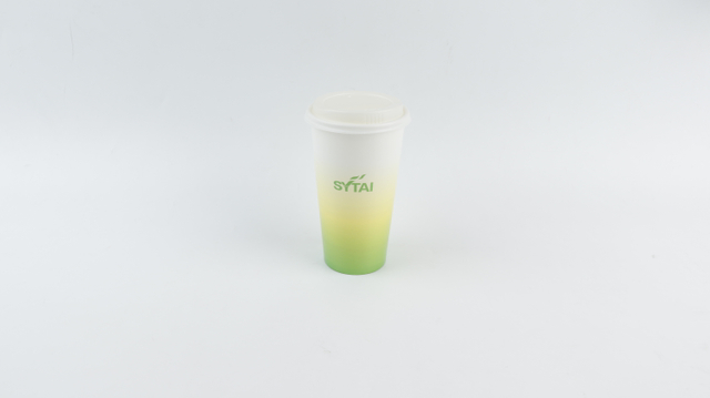 Vasos de papel de 20 oz para bebidas frías con tapa