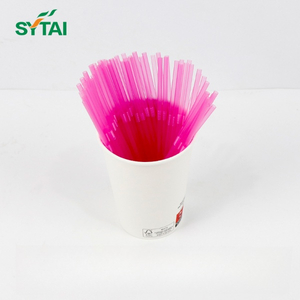 Pajitas biodegradables para beber de PLA de 10 mm