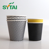 Fabricantes de vasos de papel de pared ondulado Kraft de 10 oz
