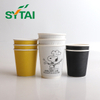 Fabricantes de vasos de papel de pared ondulado Kraft de 10 oz