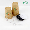 Tazas de café en relieve personalizadas de 12 oz