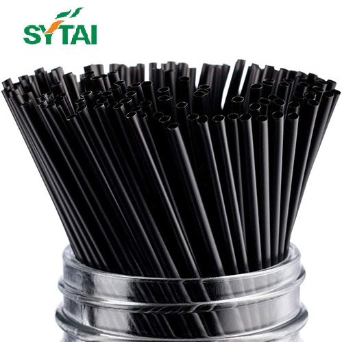 Pajitas de plástico biodegradables PLA de 8 × 210 mm