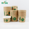 Recipientes para sopa de papel de 32 oz con tapas