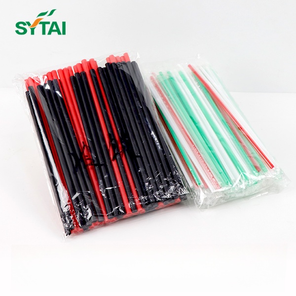 Paja biodegradable de Pla de 12 mm compostable